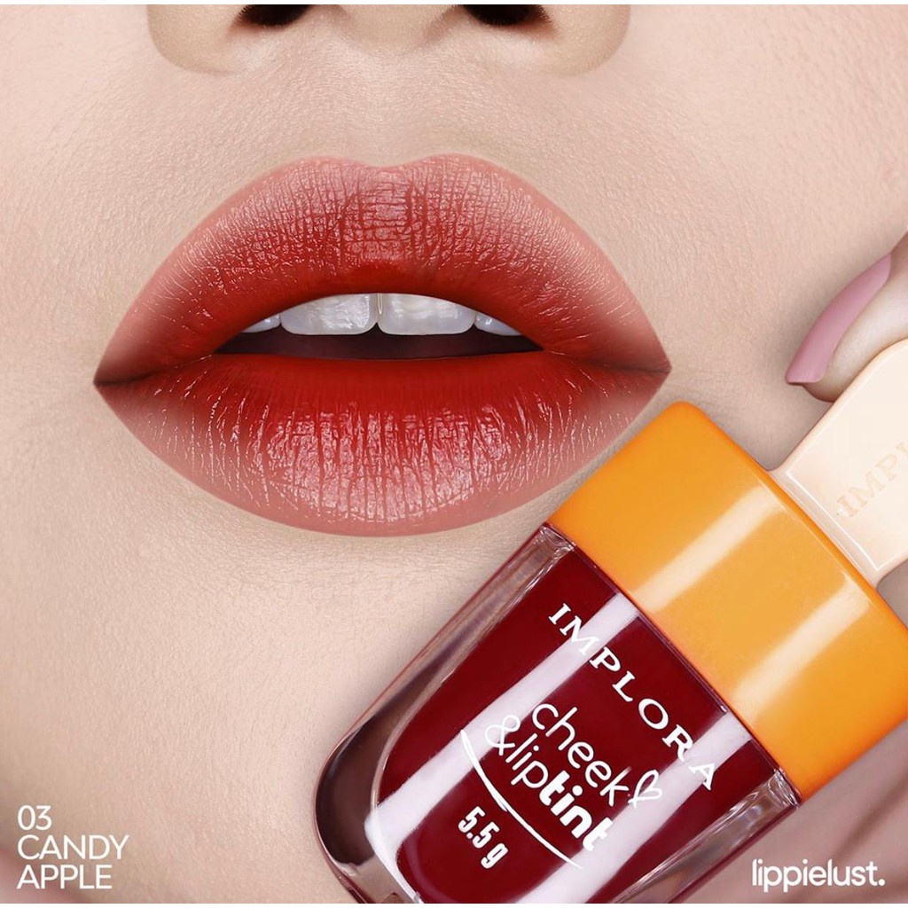 NUZ IMPLORA Cheek & Liptint | Impora Cheek & Lip Tint Liptin | Implora Jelly Tint | TnT Beauty Shop-ES 03. CANDY APPLE