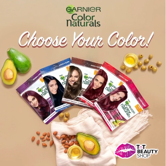 NUZ GARNIER Hair Color Naturals Ultra Color 20gr + 20mL SACHET | Pewarna Rambut