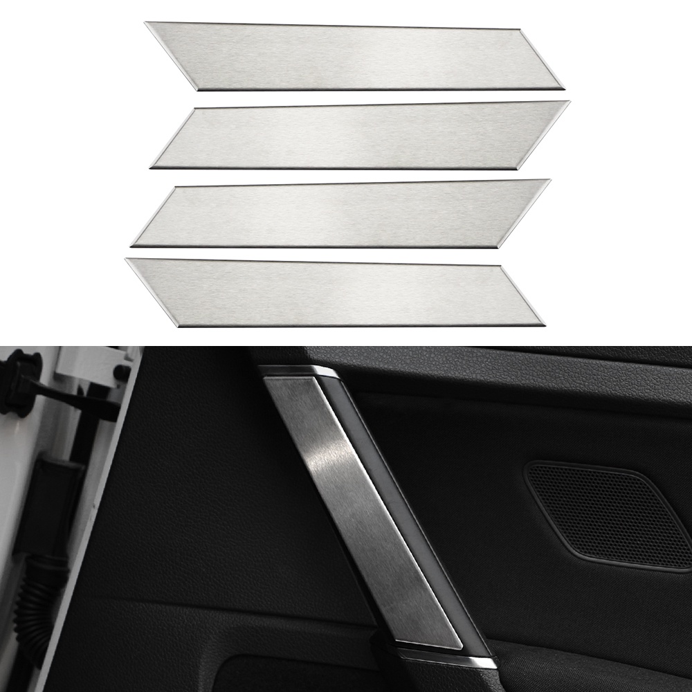 Stainless Steel Inner Door Armrest Handle Cover Trim Stiker Untuk Aksesoris Volkswagen VW Golf Gti7 7.5 MK7 MK7.5 2013-2019