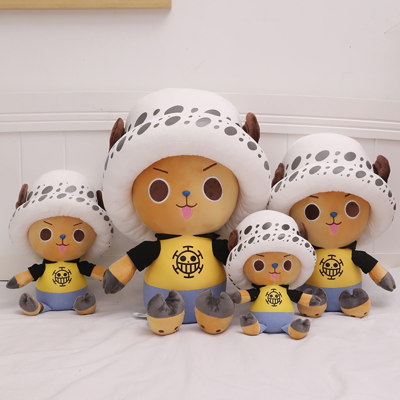 35cm 45CM Anime One Piece Chopper Mainan Mewah Boneka Bantal Lembut Stuffed Toy Untuk Ulang Tahun Anak