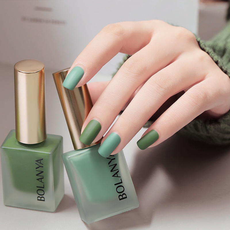 [UNI] [10ML] Bolanya Kutek Matte Halal Peel Off Bisa Dikupas Kuteks Muslimah