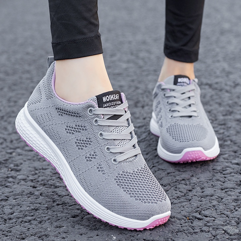 GROSIRTAS LV0278 Sepatu Sport Wanita Import Sepatu Running Wanita Multi Colour Fashion Sporty