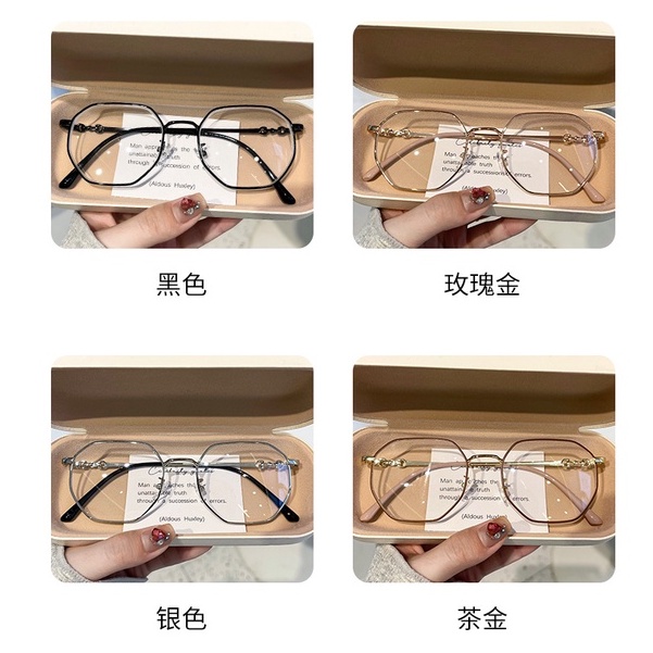 [Kacamata Lensa Yang Dapat Diganti] Kacamata Anti Radiasi Untuk Wanita Gaya Korea Fashion Anti Blue Light Eyeglasses