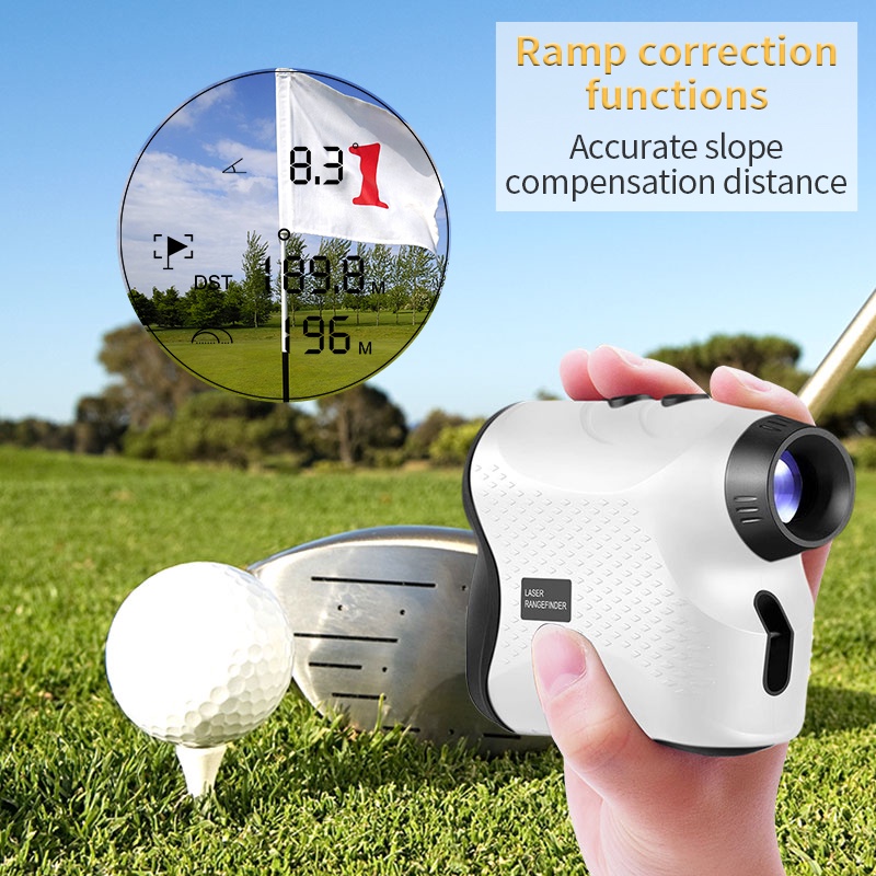 Laser Golf Range Finder Handhold Range Finder Sangat Akurat Monocular High Quality