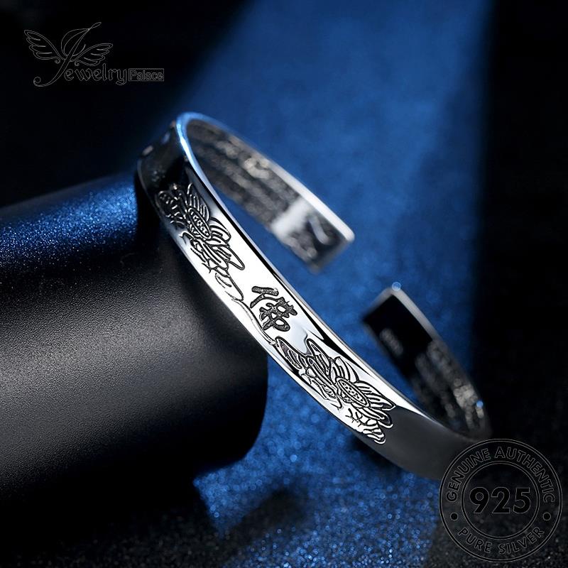 Jewelrypalace Hati925 Wanita Asli Gelang Sutra Silver B163