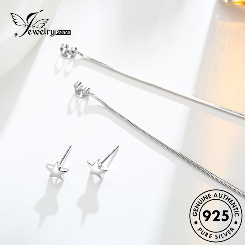 Jewelrypalace Asli Manis Anting Tusuk Bintang925 Perak Wanita E530