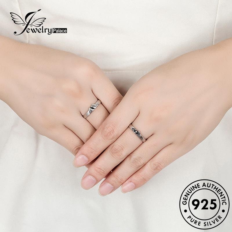 Jewelrypalace Love Cincin Perak925 Laut Pasangan Romantis Dan Gunung Asli R118