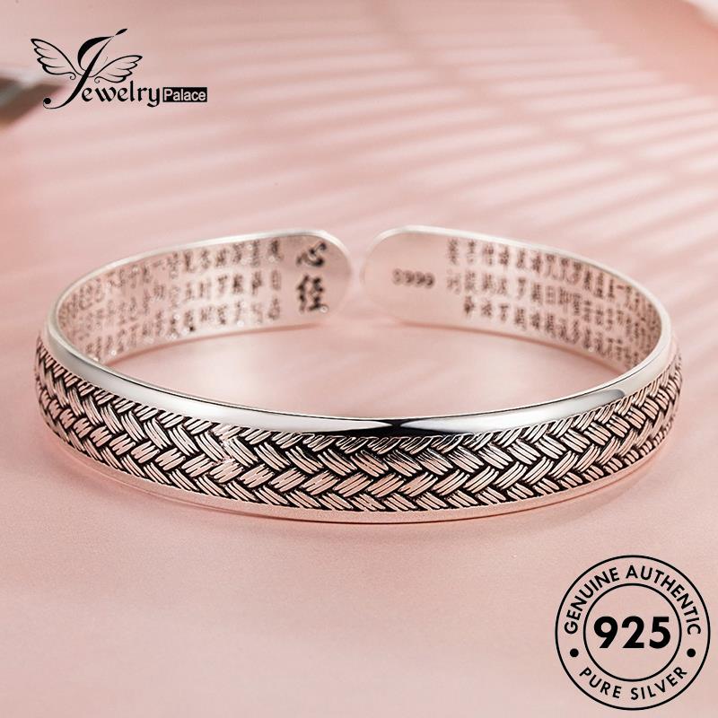 Jewelrypalace Perak Wanita Made Gelang Tangan925Asli B242