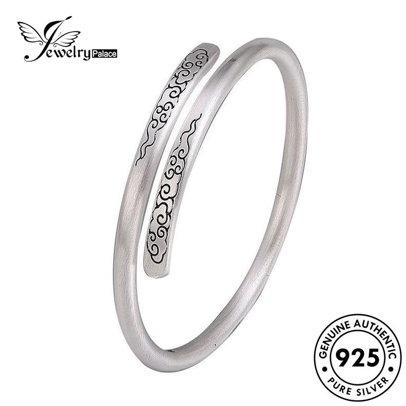 Jewelrypalace Gelang Tangan Awan Perak Wanita Asli Keberuntungan925 B243