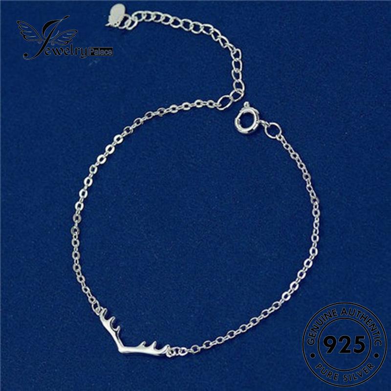 Jewelrypalace 925asli Gelang Wanita Tanduk Silver B323