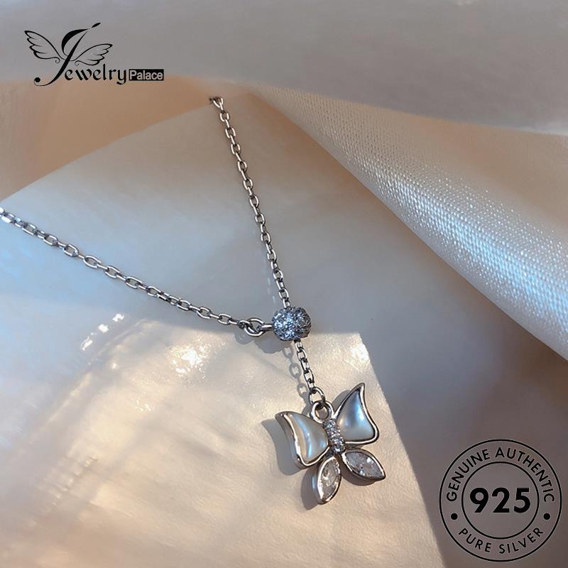 Jewelrypalace925 Kupu Fashion Asli Kalung Wanita Silver N1037