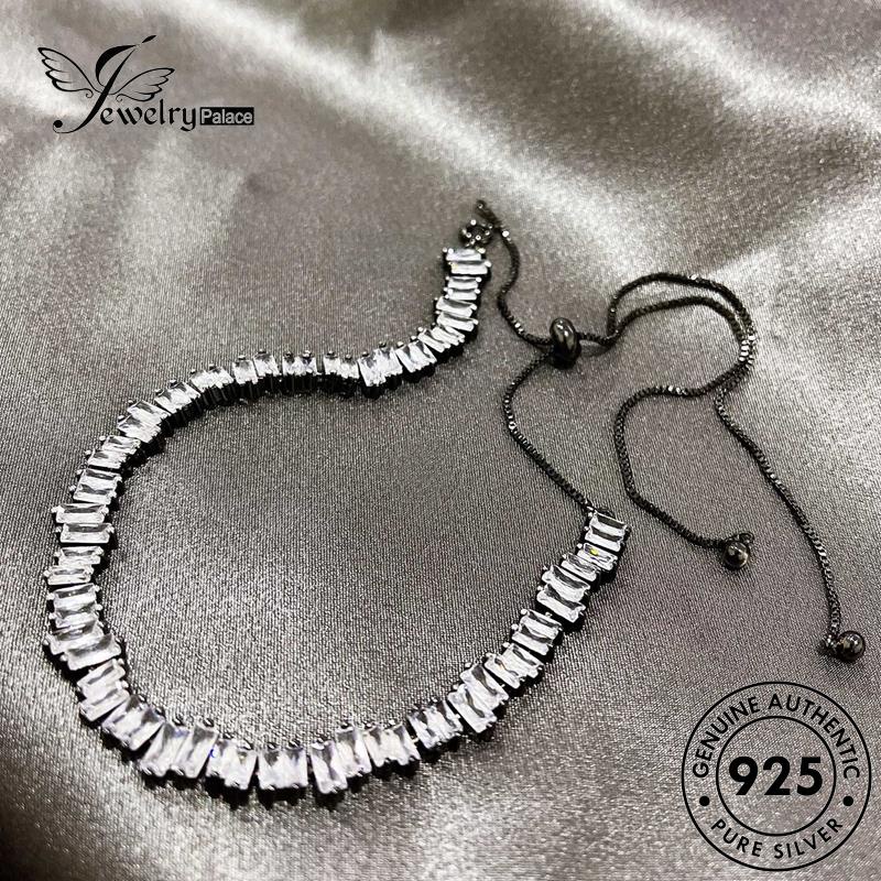 Jewelrypalace Wanita Perak Berlian Tidak Teratur Fashion Moissanite925 Kalung Emas Asli N1283