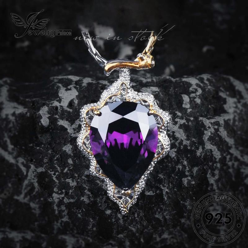 Jewelrypalace Kalung Fashion Wanita Amethyst Perak Asli925 N1581