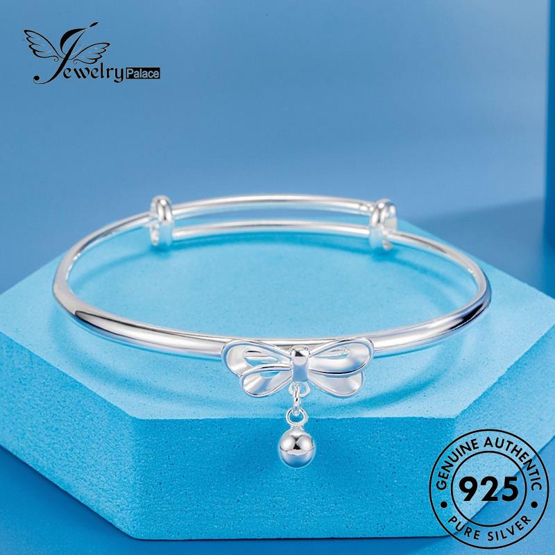Jewelrypalace925 Manis Gelang Perak Asli Busur Wanita B82