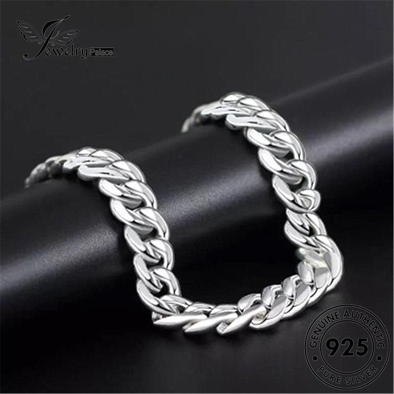 Jewelrypalace Gelang Pria Perak925 Asli Pecut Fashion B376