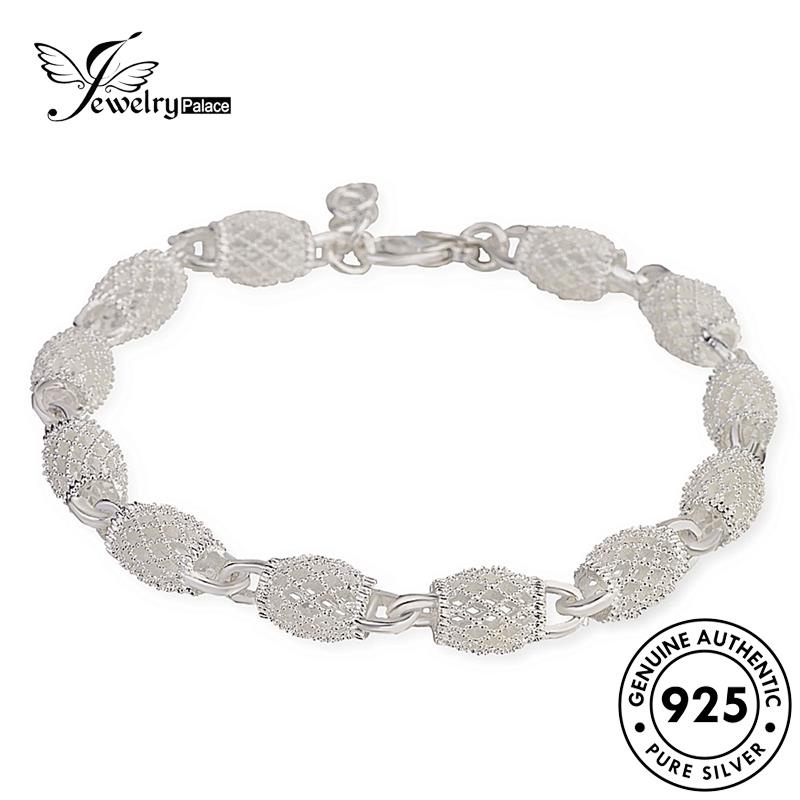 Jewelrypalace Gelang Hollow Wanita Lampion Asli925 Perak B549