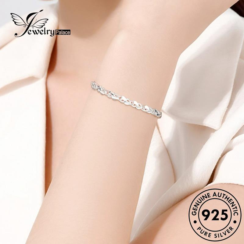 Jewelrypalace925gelang Love Perak Wanita Fashion Asli B645