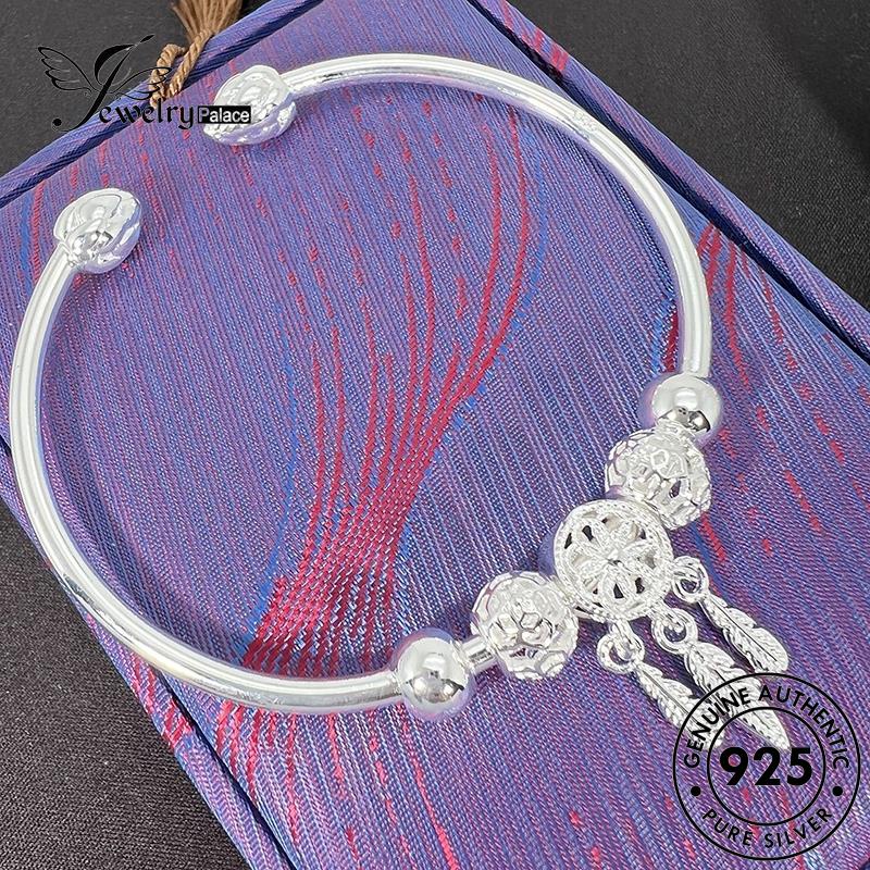 Jewelrypalace 925gelang Tangan Asli Jumbai Perak Wanita Fashion B650