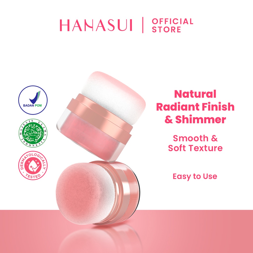 Hanasui Perfect Cheek Blush &amp; Go Powder RumahCantik354