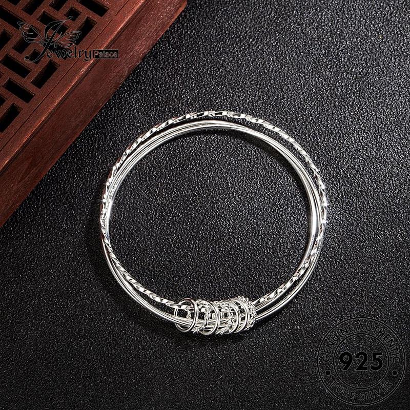 Jewelrypalace Lingkaran Asli Gelang Wanita Fashion Perak925 B138