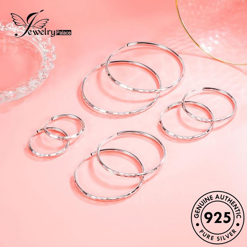 Jewelrypalace Stud Wanita Asli Anting Kepribadian Perak925 E413