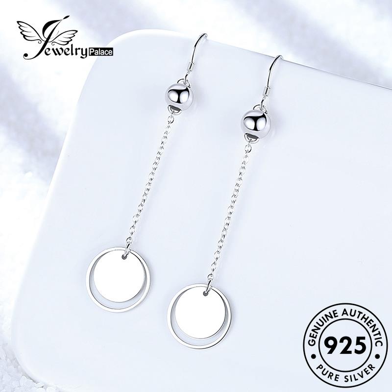 Jewelrypalace Silver Hook Wanita Kepribadian Asli Anting925 E521