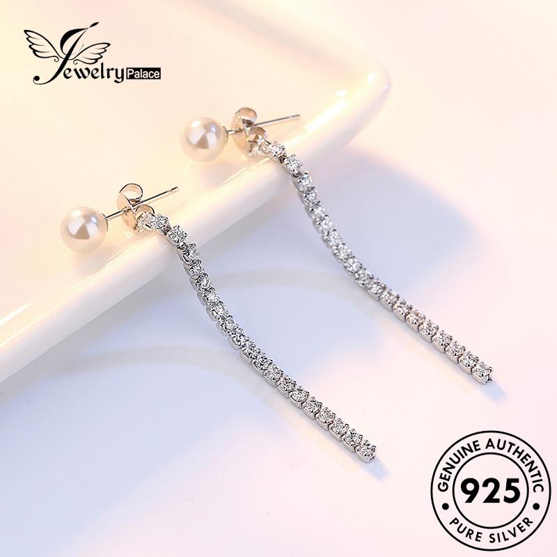 Jewelrypalace Anting Lucu925 Asli Silver Tusuk Mutiara Wanita E559