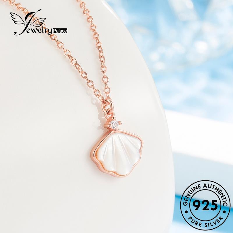 Jewelrypalace Gold Elegant Simple Kalung Wanita Asli925 Dan Perak N3