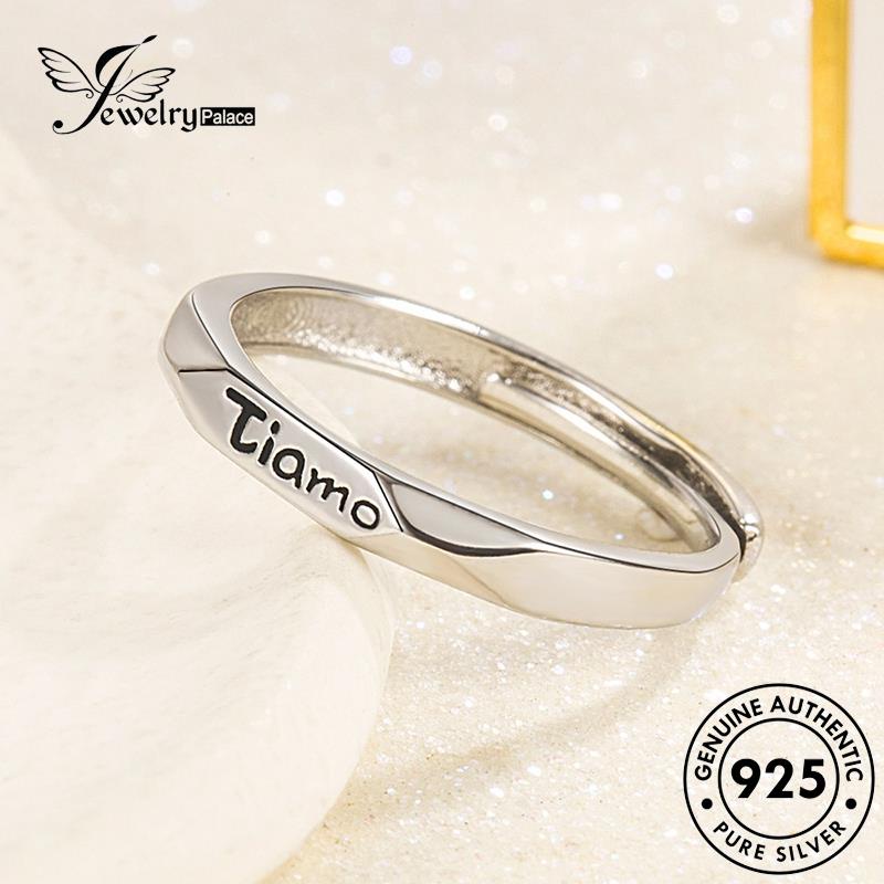 Jewelrypalace Simple You 925cincin Couple I Asli Love Perak R97