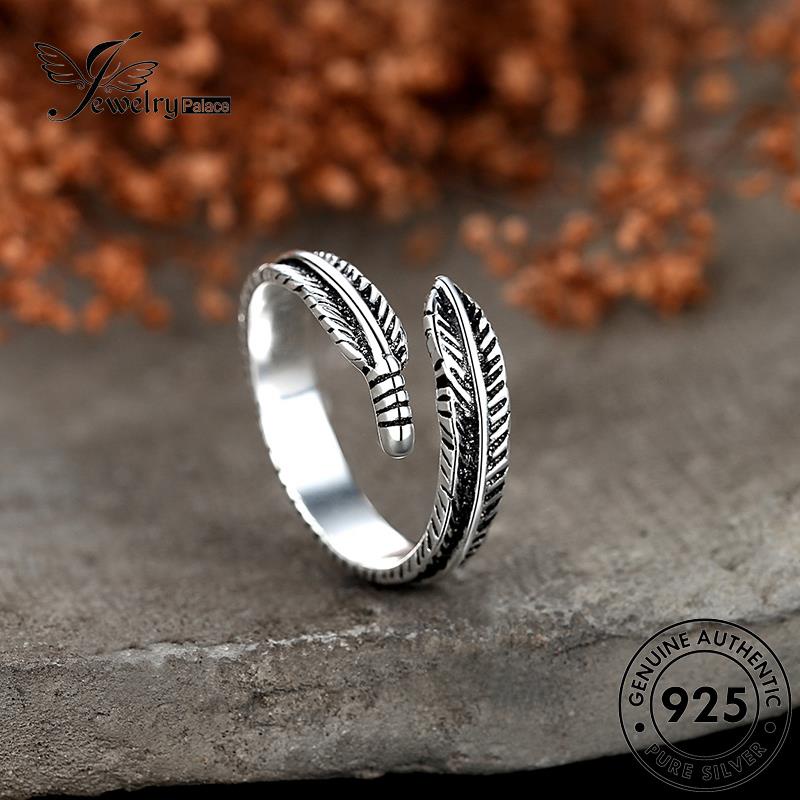 Jewelrypalace Cincin Perak925 Retro Bulu Wanita Asli R194