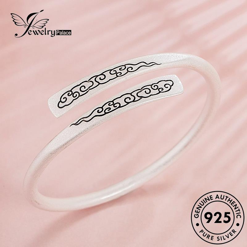 Jewelrypalace Gelang Tangan Awan Perak Wanita Asli Keberuntungan925 B243