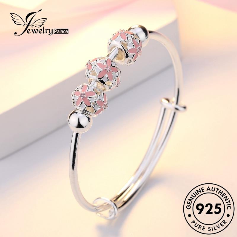 Jewelrypalace Gelang Perak Fashionable925 Wanita Sakura Asli B23