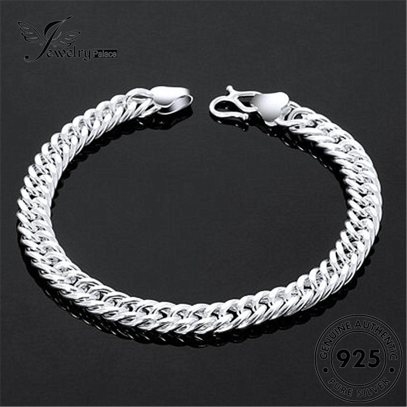 Jewelrypalace Pribadi925 Riding Perak Cambuk Wanita Asli Gelang B392