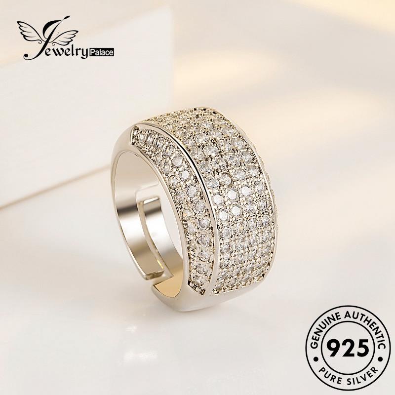 Jewelrypalace Moissanite Asli Perak Berlian Kreatif Wanita Langit Cincin925 Emas Starry R484