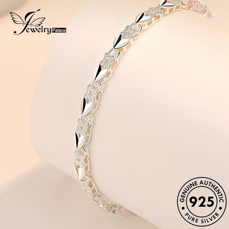 Jewelrypalace925gelang Love Perak Wanita Fashion Asli B645