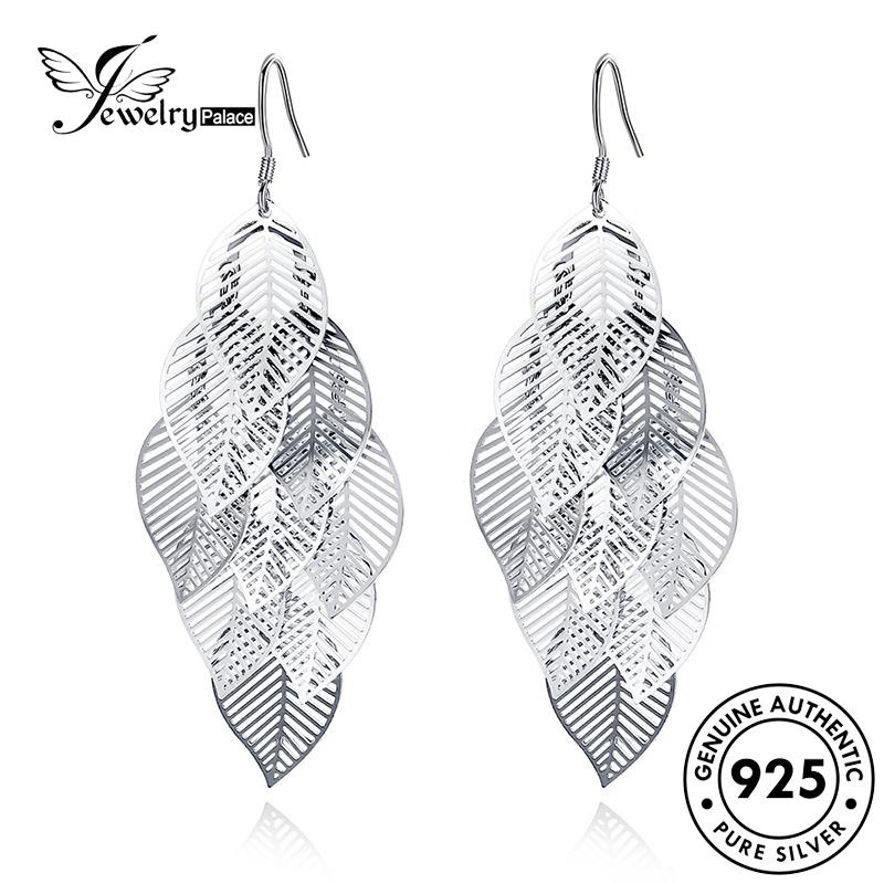 Jewelrypalace Anting Perak Fengye Su Asli Fashionable Wanita925 Kait E460