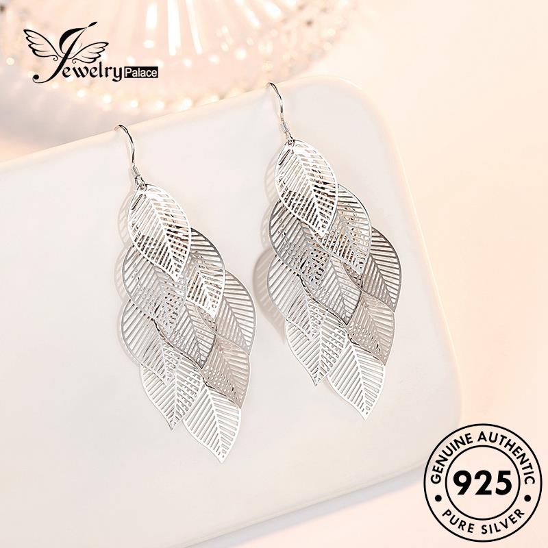 Jewelrypalace Anting Perak Fengye Su Asli Fashionable Wanita925 Kait E460
