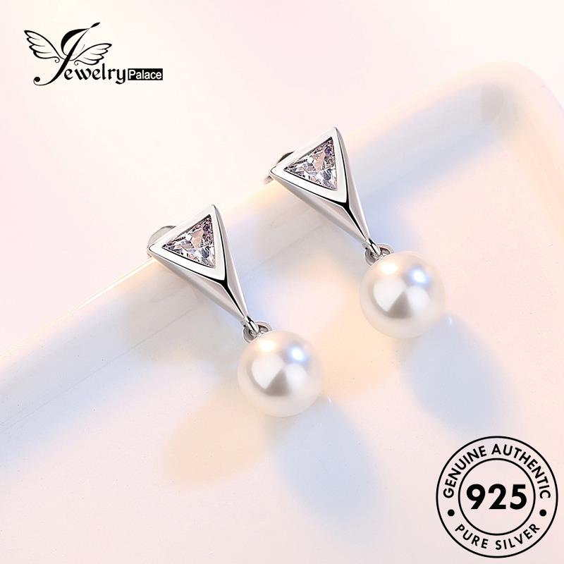 Jewelrypalace Anting Fashion925 Stud Mutiara Wanita Perak Asli E570