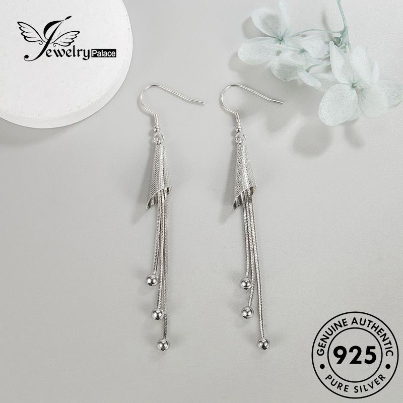Jewelrypalace Hook Anting Asli Perak Angin Lonceng Hutan925 Wanita E701