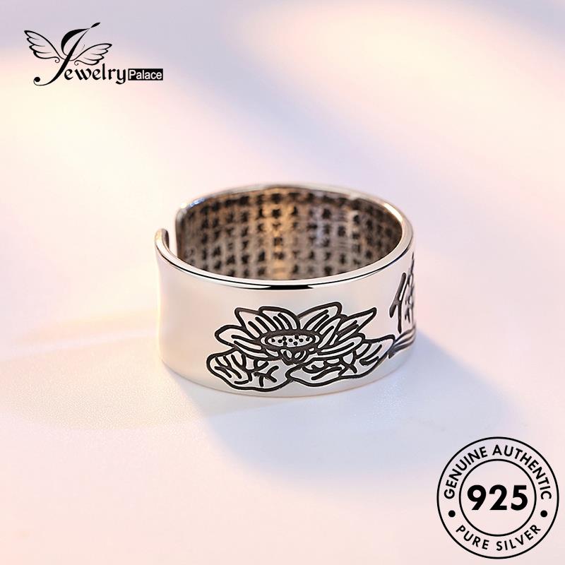 Jewelrypalace Cincin Perak Simple925 Hati Wanita Sutra Asli R146