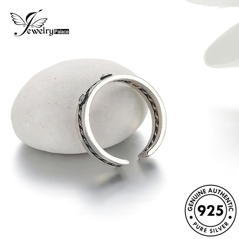 Jewelrypalace Cincin Asli Vintage Twine Perak925 Wanita R258