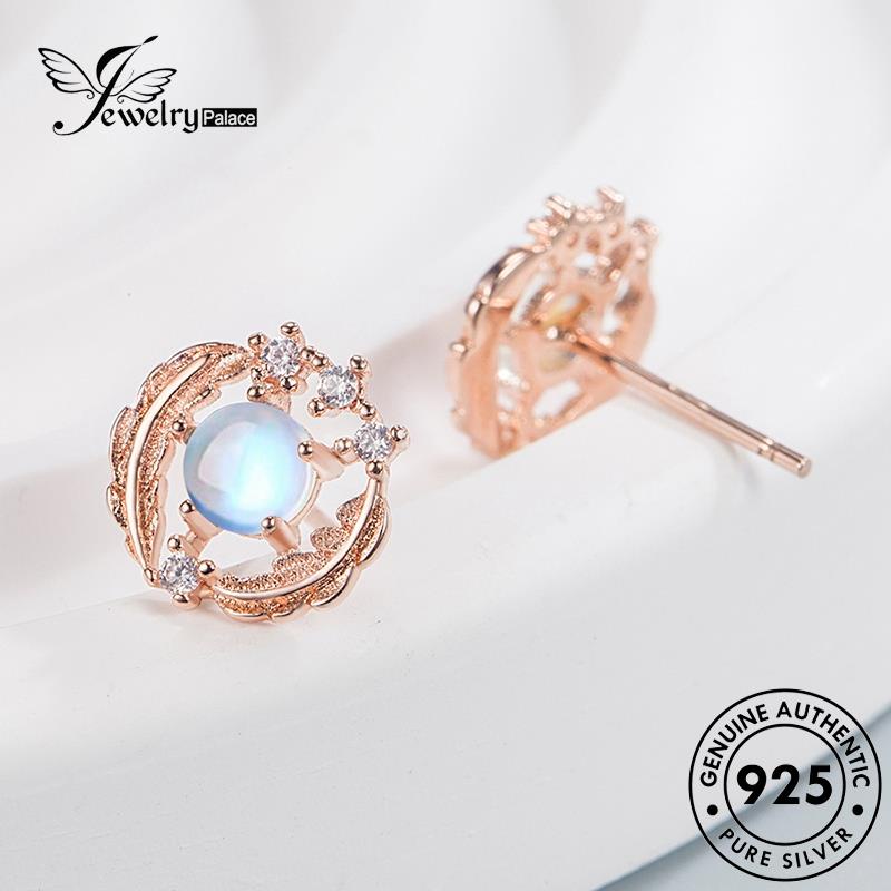 Perhiasantempat Wanita Kalung Star Opal Perak925Asli Romantis Set S27