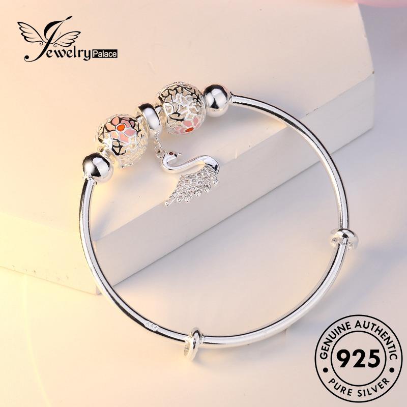 Jewelrypalace Gelang Perak Fashionable925 Wanita Sakura Asli B23