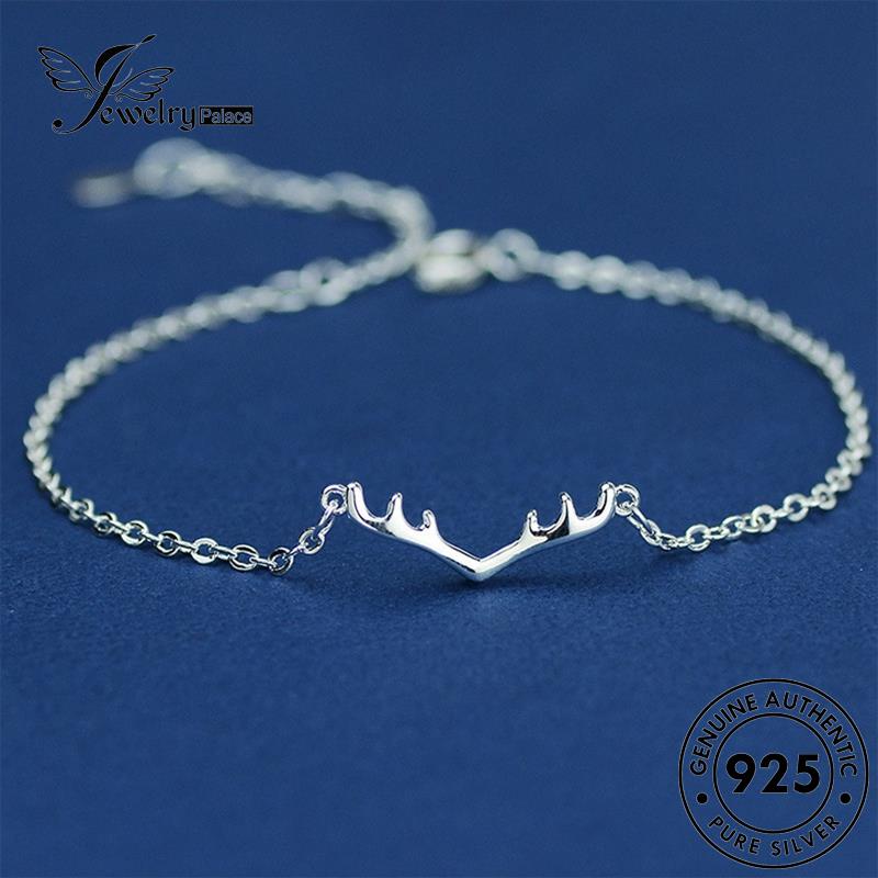 Jewelrypalace 925asli Gelang Wanita Tanduk Silver B323