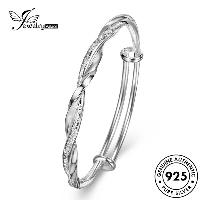 Jewelrypalace Gelang Wanita Perak925 Fashion Asli Mobius B664