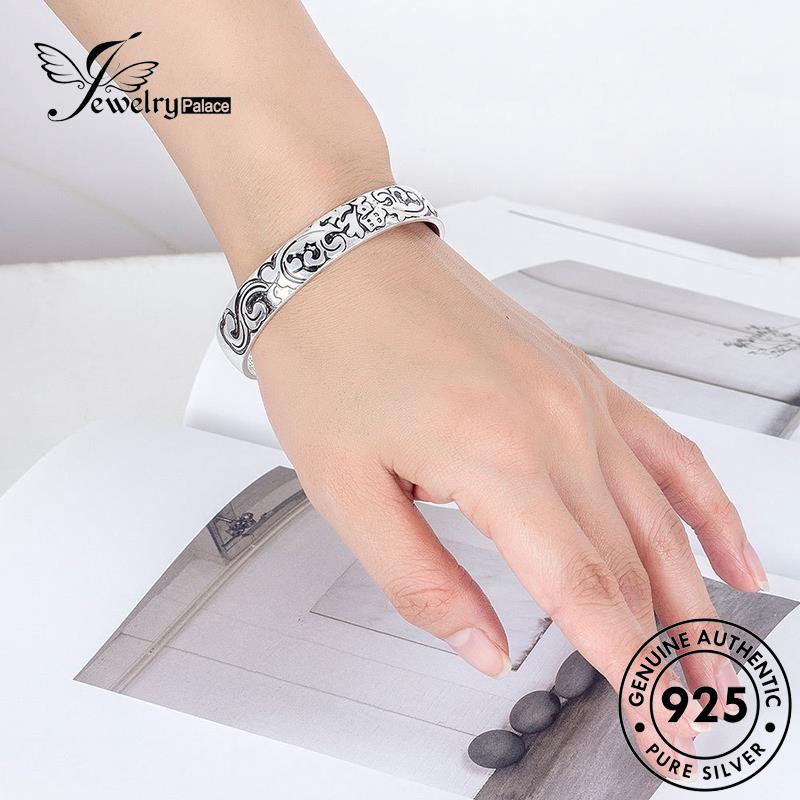 Jewelrypalace Flowers Gelang Retro Perak Wanita Blissful925 Asli B188