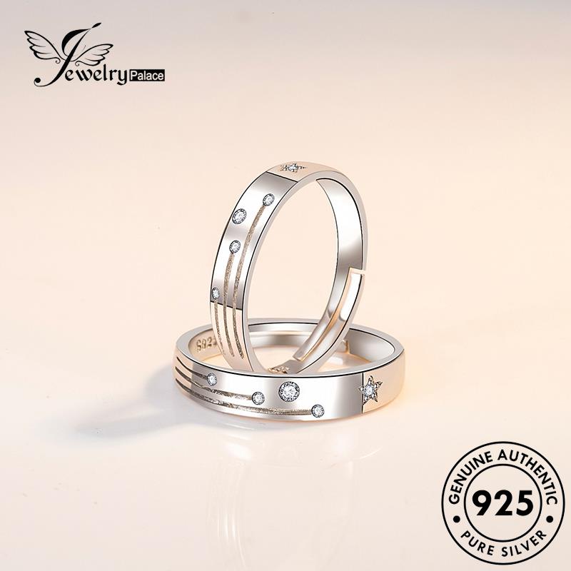 Perhiasantempat Cincin Perak925 Couple Asli Meteor Fashion R101