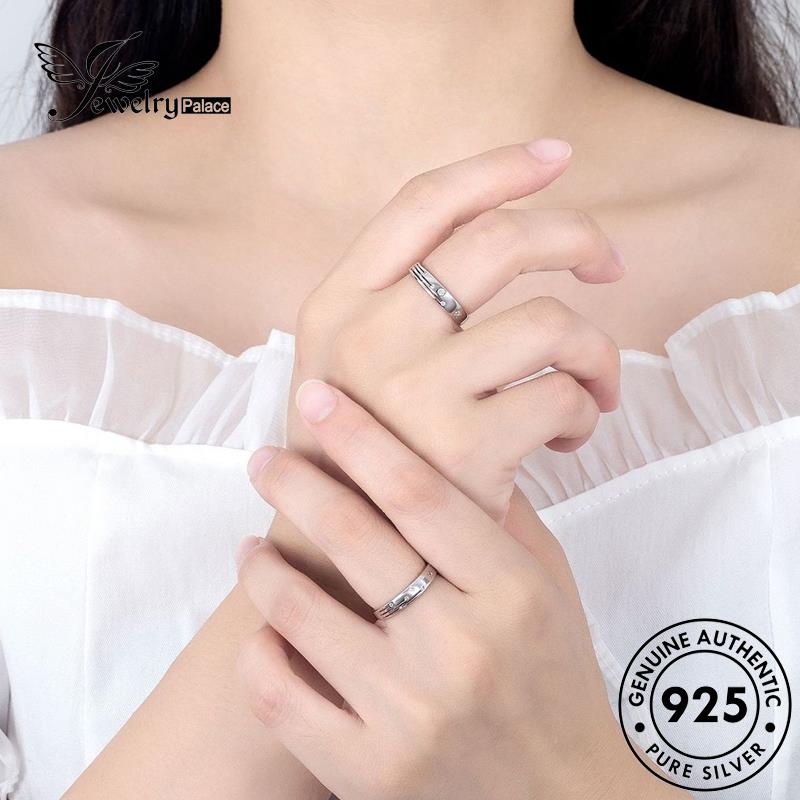 Perhiasantempat Cincin Perak925 Couple Asli Meteor Fashion R101