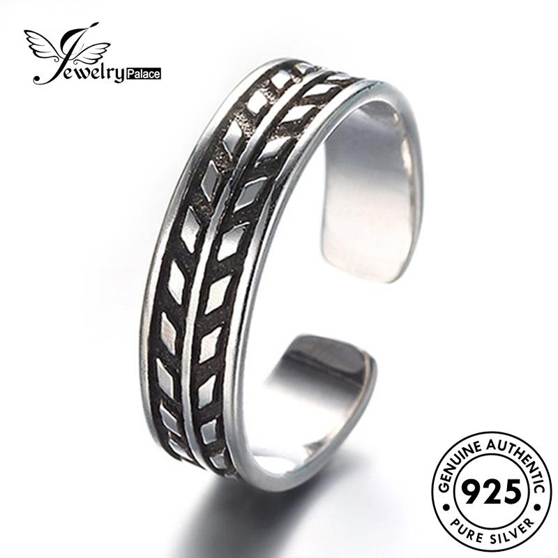 Jewelrypalace Cincin Lilit Retro Asli Perak925 Wanita R220