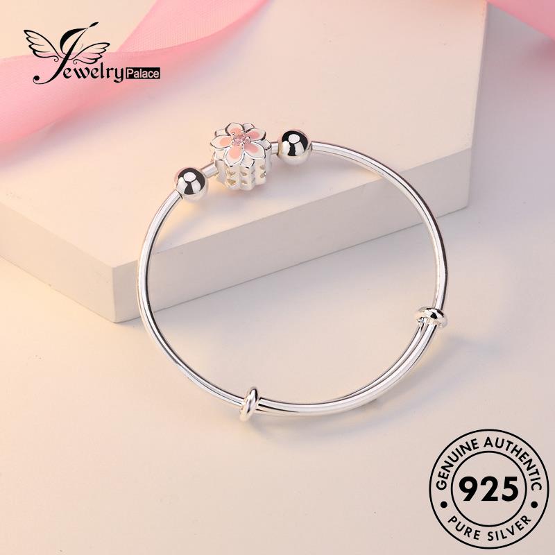 Jewelrypalace Gelang Perak Fashionable925 Wanita Sakura Asli B23